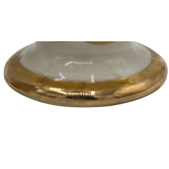 Vintage Eton Porcelain Vase Hand-Painted China Floral Victorian Style, Signed - Picture 7 of 7